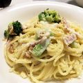 たまにゃんときよみ's cooksnap of when they made 濃厚♡ブルーチーズのパスタ.