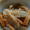 ｓｋｉｐ's cooksnap of when they made こんにゃくと平てんの炒り煮.