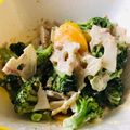 whha's cooksnap of when they made レンコンとブロッコリーの胡麻マヨサラダ.