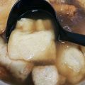 くろえみたん's cooksnap of when they made おでん★じゃがいもを巾着に.