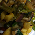 fuu235's cooksnap of when they made さつまいもとなすの甘酢炒め♪.