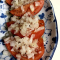 KimiキラMiku's cooksnap of when they made 冷しトマトとたまねぎのサラダ☆.