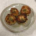 ☆すぬぴっぴ☆'s cooksnap of when they made チーズカレーつくねれんこん挟み焼き.