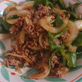 クックV1G7I2☆'s cooksnap of when they made 野菜とミンチの甘辛炒め.