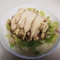 夏冬ママ's cooksnap of when they made サラダチキンと納豆のヘルシー丼.
