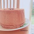 はおはお♡'s cooksnap of when they made V.Dにも★米粉のココアシフォンケーキ★.