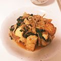 あこーーたん's cooksnap of when they made 厚揚げと豚肉のキムチ炒め.