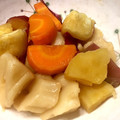 いもまん's cooksnap of when they made さつまいもとちくわぶの煮物.