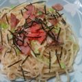 アッキーmamy's cooksnap of when they made 【簡単】明太マヨパスタ【１５分】.
