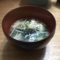 横浜まりん's cooksnap of when they made えのきとほうれん草とたまごの味噌汁.