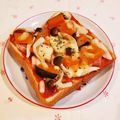 Richland☆Y's cooksnap of when they made 秋野菜のピザトースト.