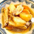 dada0001's cooksnap of when they made 手羽先とじゃがいもの煮物.