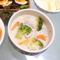 ぽぽ0616's cooksnap of when they made じゃがいもとブロッコリーのシチュー.