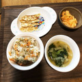 おにぎりがめ's cooksnap of when they made 簡単幼児食☆おにぎり☆鮭と青のり.