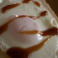 チャチャ夕紀's cooksnap of when they made 目玉焼き乗っけただけトースト.