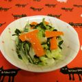 龍青空ママ's cooksnap of when they made きゃべつとにらと人参の彩りナムル.