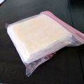 どらど～ら's cooksnap of when they made チーズの塊をスライスチーズに→冷凍保存☆.