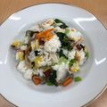 kotaro♪'s cooksnap of when they made めっけもん ♪ 秋のカラフル混ぜご飯☆.