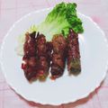 ﾁｲﾁｬﾝﾏﾏ's cooksnap of when they made 菊菜の牛肉巻き.