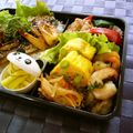 runa10's cooksnap of when they made 休み明けの主人のお弁当です.