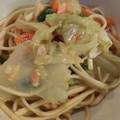 とろけい's cooksnap of when they made 鮭のちゃん²焼きうどん　ネギ味噌仕立て.