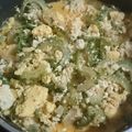 Hitomiクック's cooksnap of when they made 夏はゴーヤ！キムチマヨ★ゴーヤチャンプル.