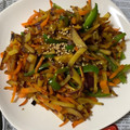 みーち3104's cooksnap of when they made さつまいもとピーマンのきんぴら.