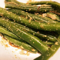 ちょこxx's cooksnap of when they made レンジで簡単☆いんげんの胡麻和え.