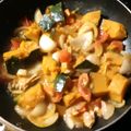 ミートルズ's cooksnap of when they made かぼちゃ・玉ねぎ・ツナのケチャツプ炒め煮.