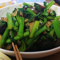 四ツ葉のくろーばー's cooksnap of when they made つるむらさきと、にんにくの炒め物.