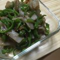 aaaaaaaai's cooksnap of when they made こんにゃくとピーマンのおかかきんぴら☆.