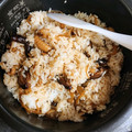 えみりんたん's cooksnap of when they made 鶏皮ごぼう混ぜご飯.