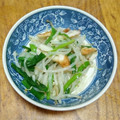 takamone's cooksnap of when they made レンジで簡単！もやしとニラの中華和え.