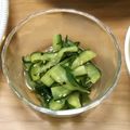 みぃくんのママ's cooksnap of when they made 簡単☆大葉と胡瓜で夏に涼しげな酢の物.