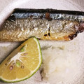 ムーミン☆ママ's cooksnap of when they made 秋刀魚の塩焼き.
