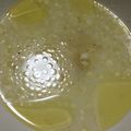 ﾌﾞﾚﾝﾀﾞ's cooksnap of when they made 鶏ハムの茹で汁で♪簡単シンプルスープ☆.