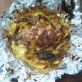ズックにロック's cooksnap of when they made 残ったカレーdeマッシュポテトグラタン.