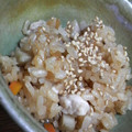 えじママ's cooksnap of when they made 我が家の＊炊き込みご飯＊～五目ご飯～.
