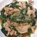 4児男子母さんの台所's cooksnap of when they made ごまたっぷり☆ほうれん草と豚肉の炒め和え.