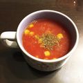 ＊ゆあま＊'s cooksnap of when they made トマトジュースで簡単ミネストローネ.