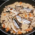 クック5F9KC8☆'s cooksnap of when they made 香ばしさんまときのこの炊き込みご飯.