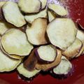 らむちゃんの中の人's cooksnap of when they made オーブンで簡単ヘルシーさつまいもチップス.