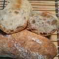 くうくりりん's cooksnap of when they made 一晩寝かせた？フランスパン(覚書)　.