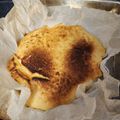 chickenc's cooksnap of when they made 手動で作る甘さ控えめ♡バスクチーズケーキ.
