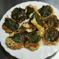 stav's cooksnap of when they made 絶賛！エビつくねの大葉レンコン焼き♪.