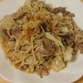 クックA8J681☆'s cooksnap of when they made 豚こまと、キャベツ、えのきの炒め.