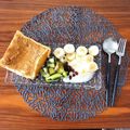 ちゃぴ♥'s cooksnap of when they made ピーナッツバターと蜂蜜のトースト.