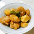 tgkachikun's cooksnap of when they made 【秋号掲載】鶏肉と栗の秋オイスター炒め.