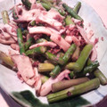 よん妻's cooksnap of when they made アスパラとエリンギのおかか炒め.