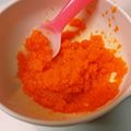 マメ子0701's cooksnap of when they made ★離乳食★【初期】にんじんのすりつぶし.